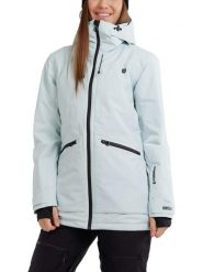 Kurtka narciarska damska Pemberton Allmountain Jacket. Zielone kurtki sportowe damskie FUNDANGO, na zimę, m, bez wzorów, z materiału, bez ramiączek, bez kaptura, narciarskie. Za 599.00 zł.