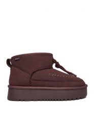 Roxy Śniegowce CEO-HDR2503-2 Fioletowy. Fioletowe śniegowce damskie Roxy, z materiału, bez zapięcia. Za 249.99 zł.