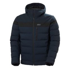 Kurtka Narciarska Helly Hansen Bossanova Puffy Jacket Granatowa. Niebieskie kurtki sportowe męskie Helly Hansen, xl, bez wzorów, bez kaptura, narciarskie. W wyprzedaży za 879.00 zł.