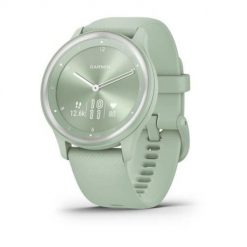 Zegarek Garmin Vivomove Sport 40mm Agave Mint Silicone. Zielone zegarki sportowe Garmin, bez wzorów. Za 802.99 zł.