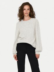JDY Sweter Elanora 15328345 Écru Regular Fit. Swetry nierozpinane damskie JDY, xs, bez wzorów, z syntetyku, bez kołnierzyka, bez ramiączek. Za 129.99 zł.