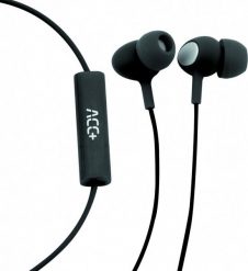 Słuchawki ACC Soul 2 (ACCSOUL2BLACK). Czarne słuchawki dokanałowe ACC. Za 34.99 zł.