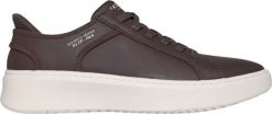 Skechers Buty męskie Skechers Court Break Double Vented 183177 CHOC 44. Buty sportowe męskie Skechers, bez wzorów, bez zapięcia. Za 397.43 zł.