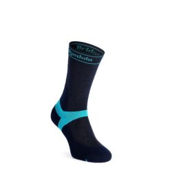 Skarpety rowerowe damskie Bridgedale MTB Mid Season Weight T2 Merino Sport Boot. Niebieskie skarpetki damskie Bridgedale, bez wzorów. Za 86.99 zł.