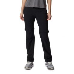 Spodnie Trekkingowe Damskie Columbia Saturday Trail II EU Convertible Pant. Czarne spodnie dresowe damskie Columbia, bez wzorów, z dresówki, sportowe. Za 333.99 zł.