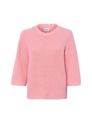 Nümph Sweter - Numarley Kobiety Bawełna różowy, XS. Czerwone swetry nierozpinane damskie Nümph, xs, bez wzorów, z bawełny, bez kołnierzyka, bez ramiączek. Za 169.95 zł.