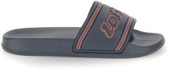 Lotto KLAPKI Midway IV Slide Cool Gray 11C/Persimmon Orange Men 10.0 42.0. Pomarańczowe klapki męskie Lotto, bez wzorów, bez zapięcia. Za 73.15 zł.
