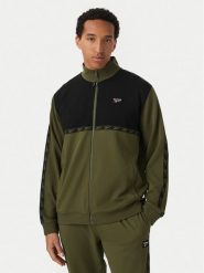Reebok Bluza Artek RK25726CCM Zielony ciemny Regular Fit. Zielone bluzy męskie Reebok, m, bez wzorów, z syntetyku, bez ramiączek, bez kaptura. Za 299.99 zł.