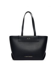 Armani Exchange Torebka XW001538 AF26447 UC001 Czarny. Czarne shopperki damskie Armani Exchange, bez wzorów, ze skóry, bez dodatków. Za 654.99 zł.