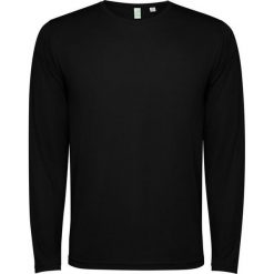 Koszulka Z Długim Rękawem Unisex Dla Dorosłych Estoril. Czarne bluzki damskie ROLY, bez wzorów, sportowe, bez kołnierzyka, bez ramiączek. Za 35.99 zł.