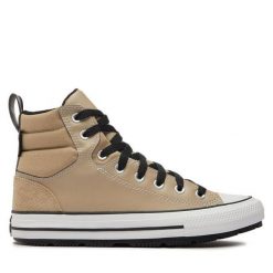 Trampki Converse. Brązowe trampki męskie Converse, bez wzorów, retro, bez zapięcia. Za 239.99 zł.