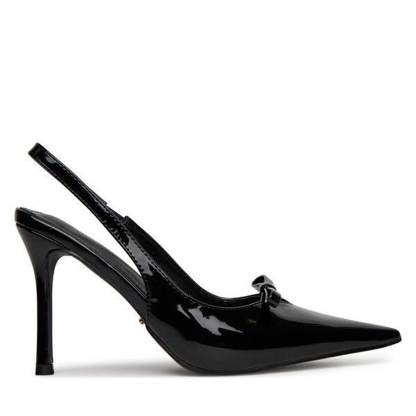 Szpilki DeeZee. Czarne szpilki damskie DeeZee, bez wzorów, bez obcasa, na szpilce, bez zapięcia. Za 139.99 zł.