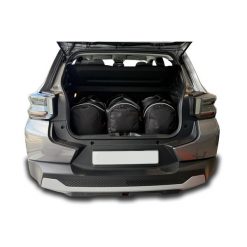 Torby Do Bagażnika Citroen E-C3 Hatchback Ev 2023+ 3Szt Kjust. Czarne torby podróżne damskie KJUST, bez wzorów. Za 729.00 zł.