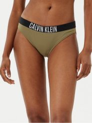 Calvin Klein Swimwear Dół od bikini KW0KW02856 Zielony. Zielone bikini Calvin Klein Swimwear, bez wzorów, z syntetyku. Za 119.99 zł.