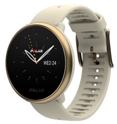 Polar Ignite 2 szampańsko-złoty. Żółte zegarki sportowe Polar, z aplikacjami, z polaru, złote, na fitness i siłownię. Za 699.00 zł.