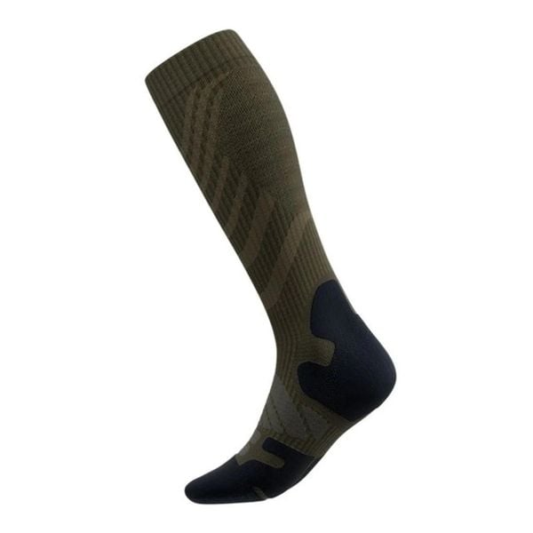 Skarpetki kompresyjne merino Bauerfeind. Zielone skarpetki damskie BAUERFEIND, bez wzorów, z wełny. Za 266.50 zł.