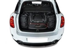 Torby Do Bagażnika Mini Countryman 2010-2015 4Szt Kjust. Czarne torby podróżne damskie KJUST, bez wzorów, z kauczuku. Za 954.00 zł.