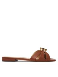 LAUREN RALPH LAUREN Klapki Blaike 802982875001 Brązowy. Brązowe klapki damskie Lauren Ralph Lauren, bez wzorów, ze skóry, bez obcasa, bez zapięcia. Za 629.99 zł.