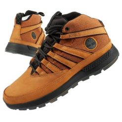 Buty trekkingowe Timberland Euro Trekker 0A2J37231 brązowe. Brązowe trekkingi męskie na zimę, ze skóry, bez zapięcia. Za 657.57 zł.