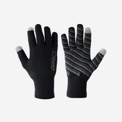 Rękawiczki rowerowe Giro Xnetic H2O. Brązowe rękawiczki męskie Giro, na jesień, bez wzorów, z dzianiny. Za 219.99 zł.