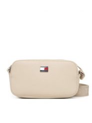Tommy Jeans Torebka Tjw Daily Elevated Camera Bag AW0AW18065 Beżowy. Brązowe listonoszki damskie Tommy Jeans, bez wzorów, z jeansu, bez dodatków. Za 369.99 zł.