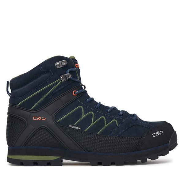 Trekkingi CMP. Niebieskie botki męskie CMP, bez zapięcia. Za 629.99 zł.