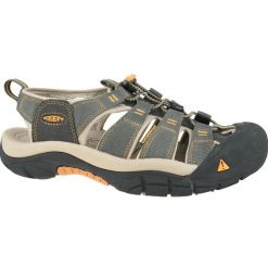 Buty trekkingowe męskie Keen Newport H2. Brązowe buty zimowe męskie Keen, bez wzorów, z materiału, bez obcasa, bez zapięcia. Za 369.00 zł.