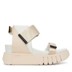 Sandały United Nude. Brązowe sandały damskie United Nude, bez wzorów, bez obcasa, na koturnie, bez zapięcia. Za 1,049.00 zł.