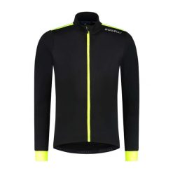 Koszulka rowerowa męska Rogelli Core z długim rękawem. Żółte bluzy męskie Rogelli, m, bez wzorów, sportowe, bez ramiączek, bez kaptura. Za 259.00 zł.