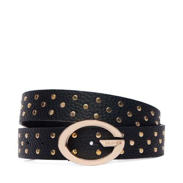 Pasek Damski Guess. Czarne paski damskie Guess, z aplikacjami. Za 284.99 zł.