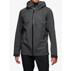 Kurtka z membraną męska Black Diamond Highline Stretch Shell. Szare kurtki męskie Black Diamond, m, bez wzorów, sportowe, bez kaptura. Za 1,185.99 zł.