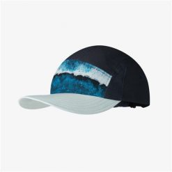 Czapka z daszkiem BUFF 5 PANEL GO CAP PARLEY NAVY. Czarne czapki damskie Buff, bez wzorów, sportowe. W wyprzedaży za 118.93 zł.