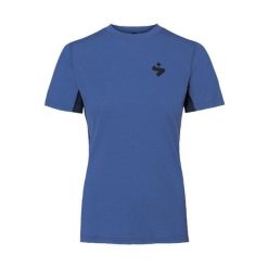 Koszulka damska z wełny merinosowej Sweet Protection Hunter. Niebieskie koszulki sportowe damskie SWEET PROTECTION, bez wzorów, z wełny, bez ramiączek. Za 421.00 zł.