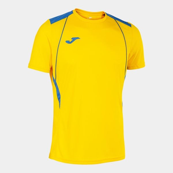 Jersey Joma Championship VII. Niebieskie koszulki sportowe męskie Joma, xl, bez wzorów, z jersey, bez ramiączek, do piłki nożnej. Za 143.00 zł.