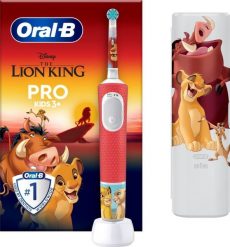 Szczoteczka Braun Pro Kids Król Lew Czerwona. Czerwone szczoteczki elektryczne BRAUN. Za 131.52 zł.