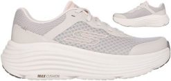 Skechers Buty damskie sportowe Max Cushioning 129470 do biegania na codzień. Obuwie sportowe damskie Skechers, bez wzorów, bez zapięcia, do biegania. Za 299.00 zł.