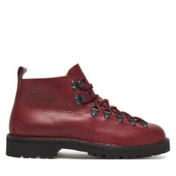 Trapery Fracap. Czerwone trapery damskie Fracap, bez zapięcia. Za 1,479.00 zł.