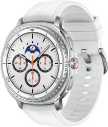 Smartwatch Samsung Galaxy Watch 8 Classic LTE Biały (SM-L505FZWAXEF). Białe zegarki smartwatch SAMSUNG, bez wzorów. Za 1,036.99 zł.