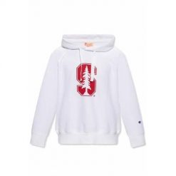 Bluza sportowa damska Champion 115110WW001WHT. Białe bluzy damskie Champion, s, bez wzorów, sportowe, bez ramiączek, z kapturem. Za 333.00 zł.