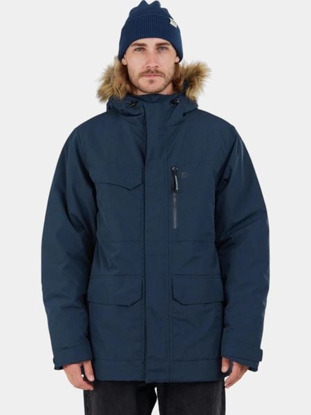 Kurtka Zimowa Męska Fundango Venture. Niebieskie kurtki męskie FUNDANGO, na zimę, m, z aplikacjami, z materiału, bez kaptura. Za 599.90 zł.