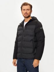 KARL LAGERFELD Kurtka puchowa 505029 544596 Czarny Regular Fit. Czarne kurtki męskie KARL LAGERFELD, m, bez wzorów, z puchu, bez kaptura. Za 1,009.00 zł.