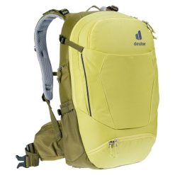 Plecak rowerowy Deuter Trans Alpine 24 - sprout/cactus. Szare plecaki damskie Deuter, bez wzorów, sportowe. Za 579.99 zł.