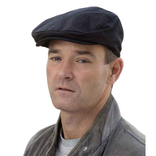 Czapka Gatsby. Czarne czapki damskie RESULT HEADWEAR, bez wzorów, z bawełny. Za 32.99 zł.