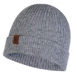 Czapka Zimowa dla dorosłych Buff Knitted Hat. Szare czapki damskie Buff, na zimę, bez wzorów. Za 98.99 zł.