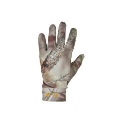 Rękawiczki myśliwskie ACTIKAM 300 camo. Brązowe rękawiczki damskie SOLOGNAC, bez wzorów, z elastanu. Za 49.99 zł.