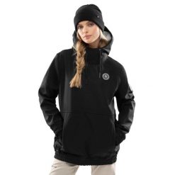 Kurtka snowboardowa damska W1-W Skywalk. Czarne kurtki sportowe damskie SIROKO, m, bez wzorów, z softshellu, bez ramiączek, bez kaptura, narciarskie. Za 274.00 zł.