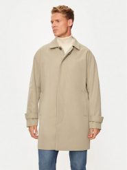 Only & Sons Trencz Mac 22030393 Beżowy Regular Fit. Brązowe płaszcze męskie Only & Sons, m, bez wzorów, z syntetyku, bez kołnierzyka, bez kaptura. Za 209.99 zł.