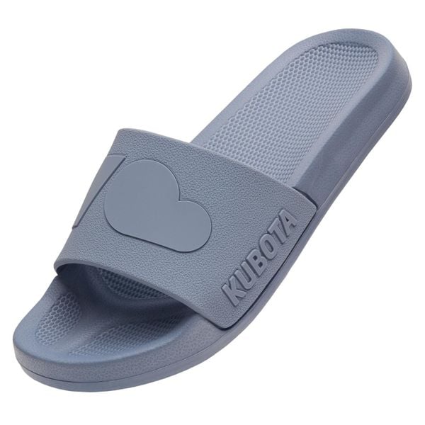 Kubota Klapki Basenowe Basic Plain Cloud. Szare klapki damskie Kubota, bez wzorów, sportowe, bez obcasa, bez zapięcia. Za 99.99 zł.