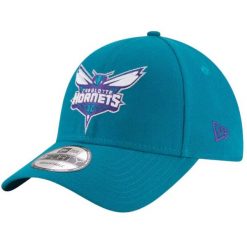 Czapka z daszkiem New Era NBA Charlotte Hornets. Białe czapki damskie New Era, bez wzorów, z materiału, eleganckie. Za 167.50 zł.