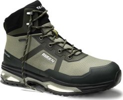 Buty trekkingowe męskie Sourcing Shoes ELTEN Bente XXE GTX Green MID ESD S3, green 43. Zielone trekkingi męskie Sourcing, bez zapięcia. Za 700.01 zł.